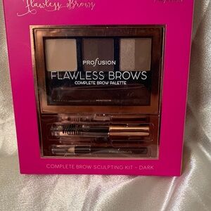 Profusion Cosmetics Flawless Brows Palette - Dark Shades